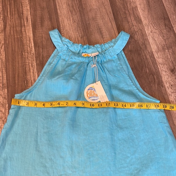 NWT C&C California 100% Linen Tank. Medium - Picture 2 of 7